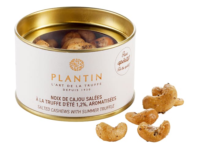 Salted cashew nuts - flavoured with summer truffles - 80g - Plantin
