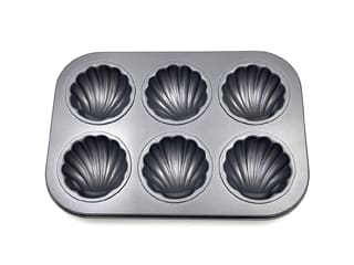 6 Round Madeleine mould