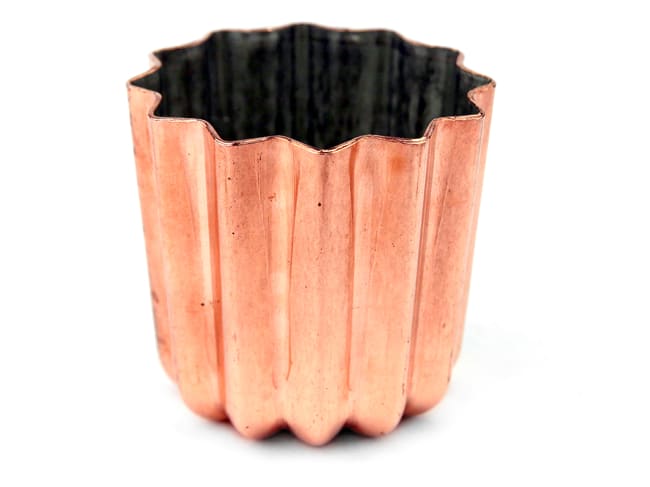 Copper Canelé Mould - Professional - Ø 5.5cm
