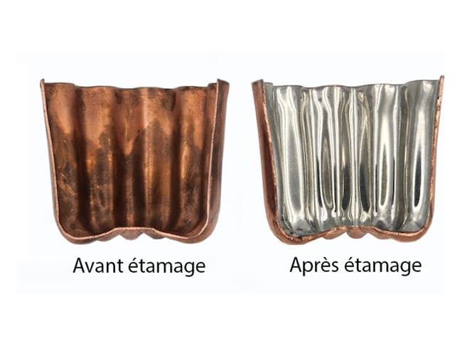 Copper Canelé Mould - Professional - Ø 5.5cm