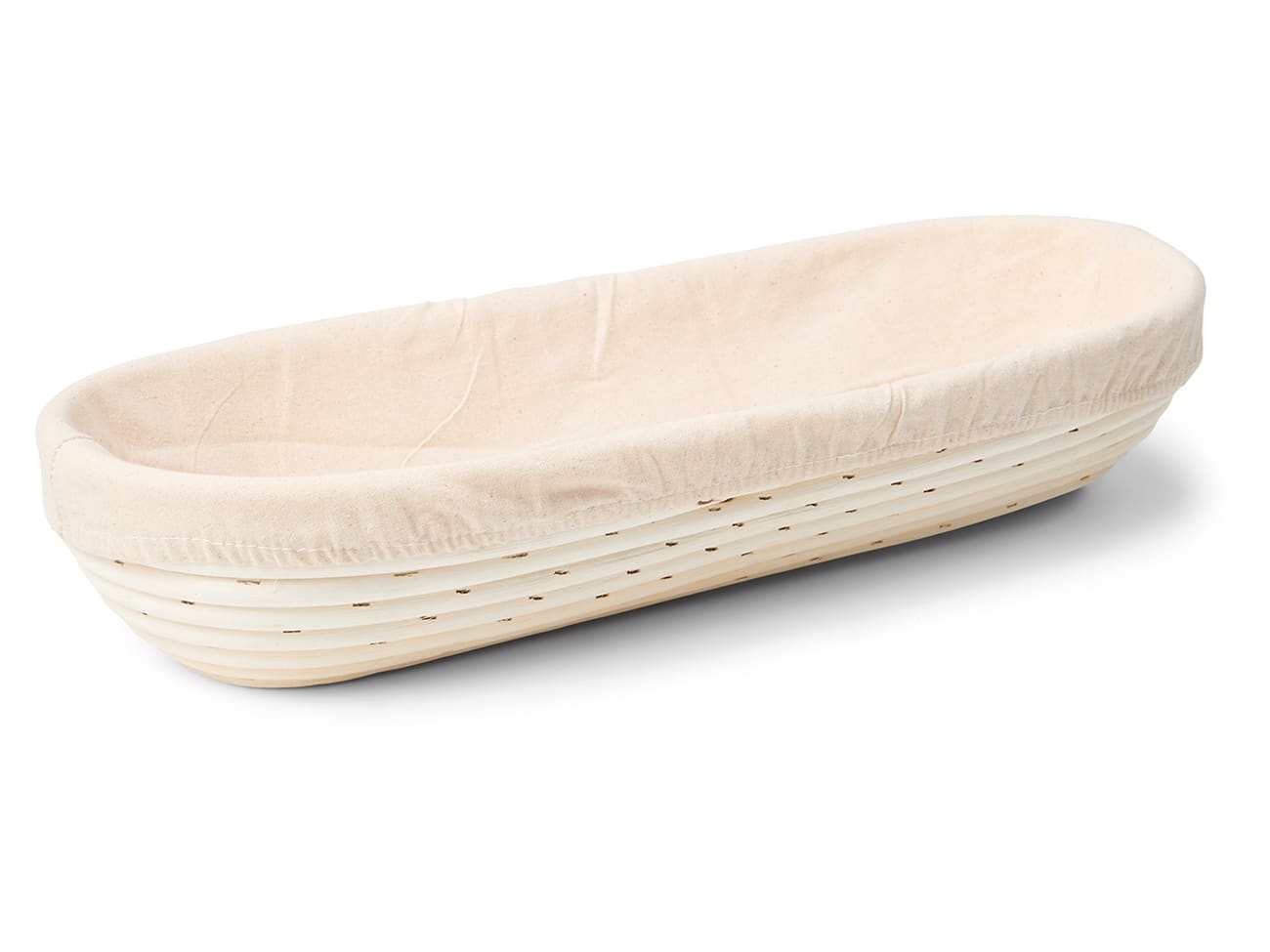 6-teiliges Banneton Set – Ovale Brotgärkörbe 15,2 Cm Mit Leineneinlage Für Sauerteig & Selbstgemachtes Brot