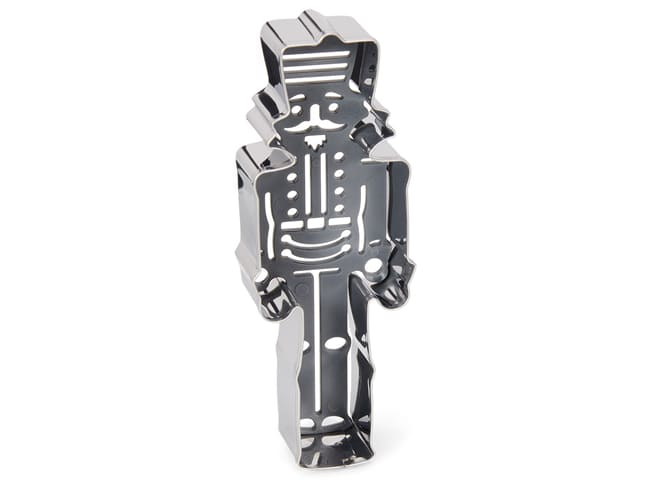 Stainless Steel Nutcraker Cookie Cutter - 9 x 7cm - Patisse