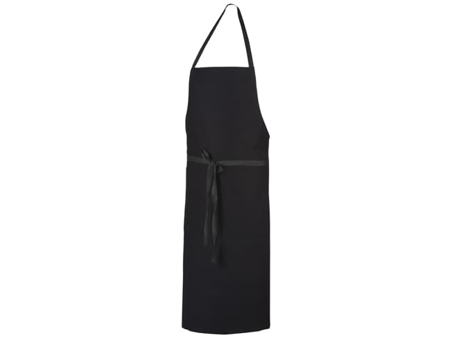 Apron with bib - Black - Robur