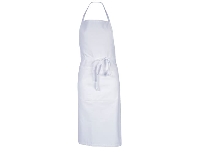 Apron with bib - White - Robur