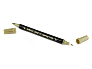 Gold Dual Tip Food Colouring Pen