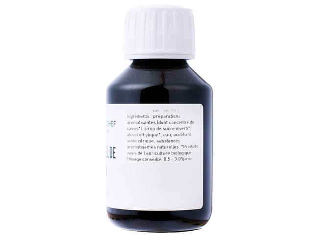 Organic Blackcurrant Flavouring - Water soluble - 58ml - Selectarôme