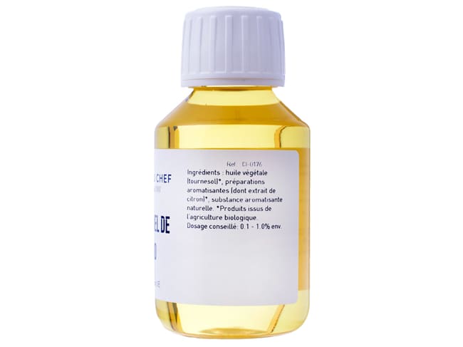 Organic Lemon Flavouring - Fat soluble - 1 liter - Selectarôme