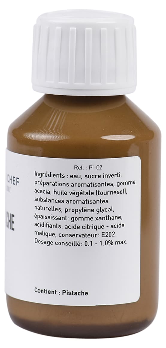 Arôme pistache gourmande - hydrosoluble - 500 ml - Selectarôme - Meilleur  du Chef