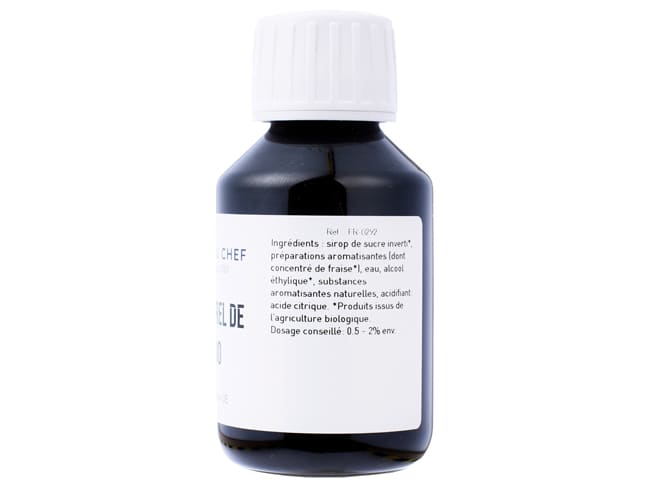 Organic Strawberry Flavouring - Water soluble - 1 liter - Selectarôme