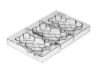 Teddy Bear Chocolate Tablet Mould