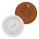 Coffee Silicone Texture Mat mini - Ø 6cm x ht 2mm - Silikomart