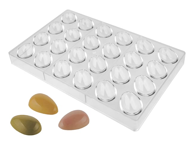 Chocolate Mould - 24 half eggs 4cm