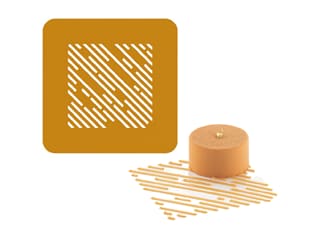 Silicone Chablon Stencil Mat Naturae (x 2)