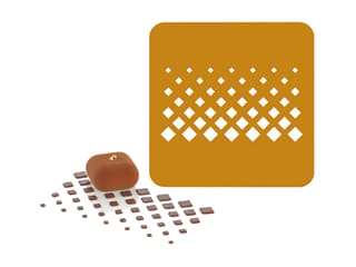 Silicone Chablon Stencil Mat Naturae (x 2)