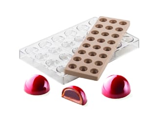 Mould chocolate with insert