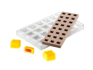 Mould chocolate with insert