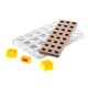 Mould chocolate with insert - 24 squares - 2.5 x 2.5 cm - Silikomart