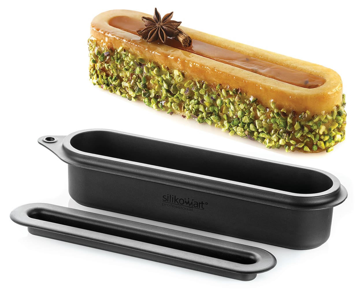 "Paris" Travel Cake mould 23 x 5 x Ht 5 cm Silikomart Meilleur du