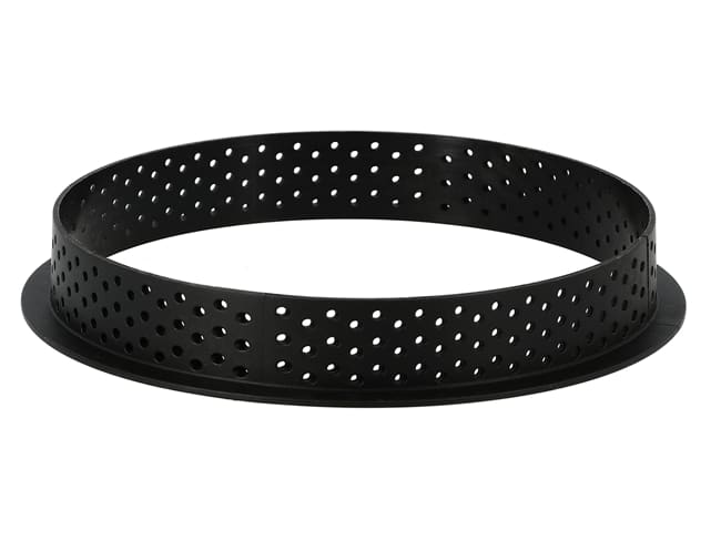 Perforated Tart Ring - Composite material - Ø 12 x H 2cm - Silikomart