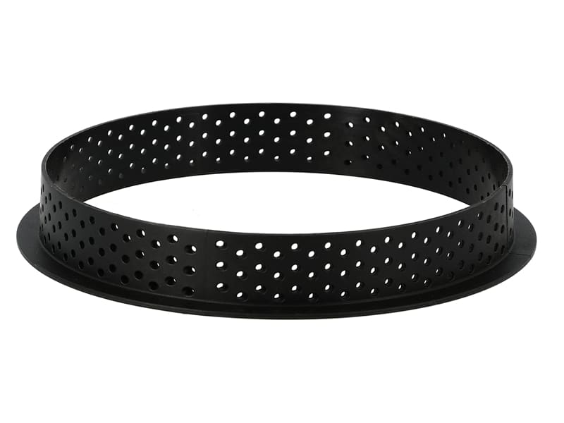 Perforated Tart Ring - Composite material - Ø 12 x H 2cm - Silikomart ...