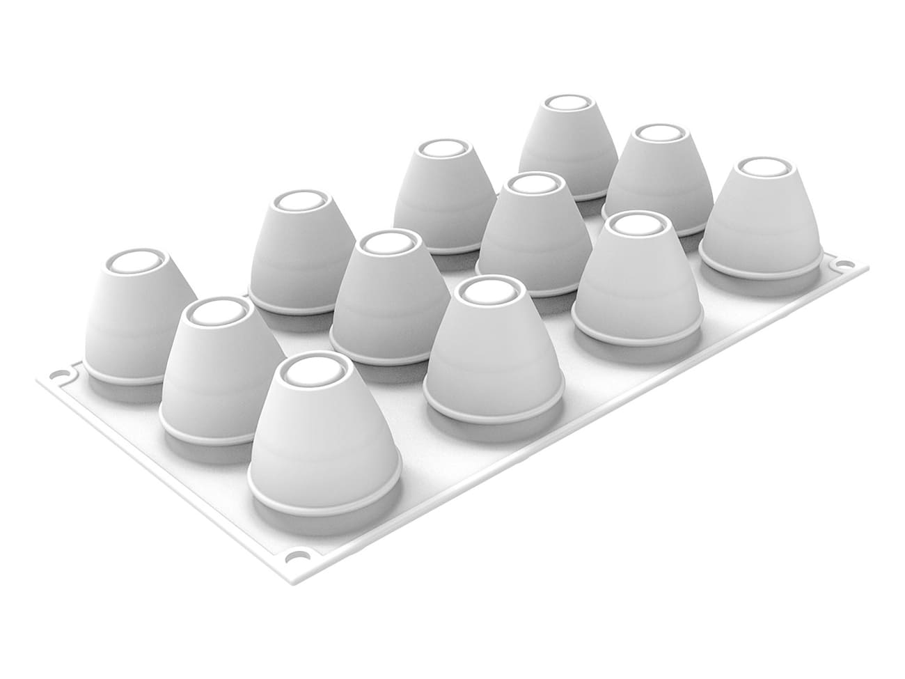 Stampo Per Uova Silikomart Egg30 - 12 Cavità Da 30 Ml Per Dolci, Mignon E Semifreddi - Foto 5