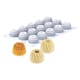 Silicone Mould 15 Round - Pleincoeur - Ø 4 x 2,7cm - Silikomart