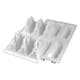 Silicone Mould- 6 Mountains - 30 x 17.5cm - Silikomart