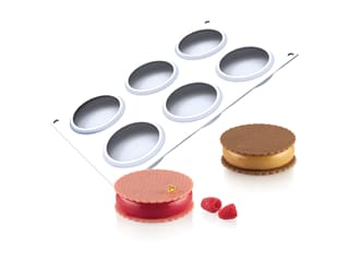 Silicone Mould - 6 sweet rounds