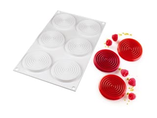 Silicone Mould - 6 Whirls