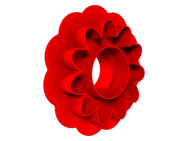 Daisy Silicone Mould - 8 flowers - 30 x 17.5cm - Silikomart