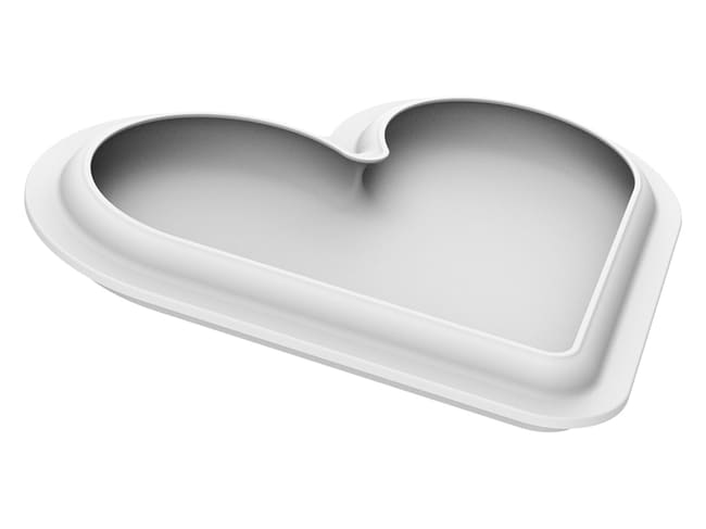 Silicone Mould - Level Heart - 30 x 17.5cm - Silikomart