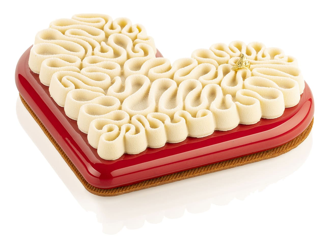 GEL03M MINI HEART - stampo in silicone Silikomart per gelato