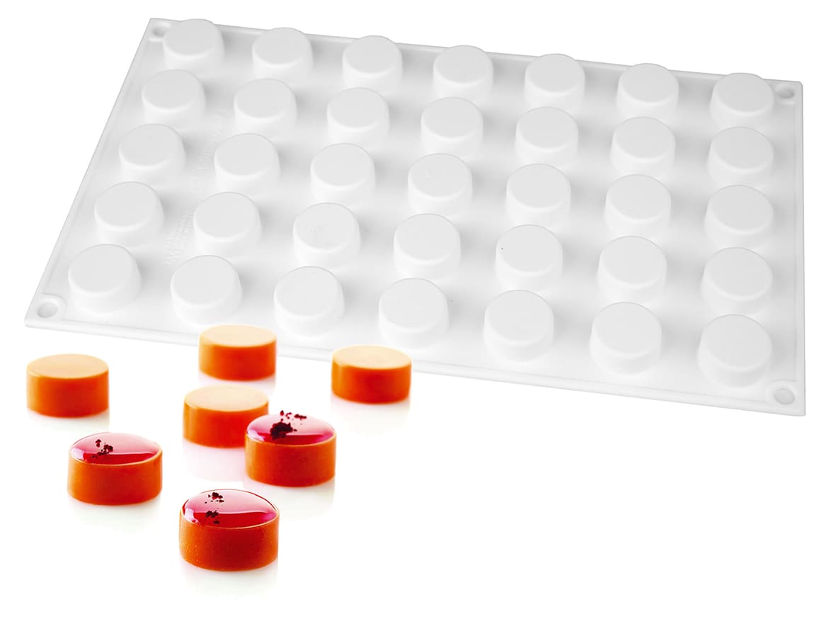 Micro Round Silicone Mould - 35 micro rounds - Silikomart - Meilleur du ...
