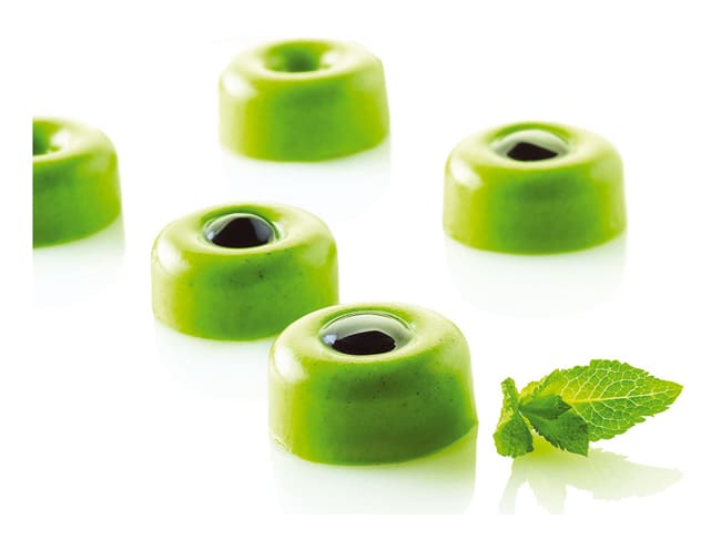 Silicone Mould for 35 Micro Savarin - Silikomart