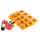 Naturae Silicone Mould - Tomato Ø 4,3cm - 30 x 17.5 cm - Silikomart