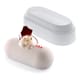 Yule Log Silicone Mould - Pillow - 19 x 7,3cm - Silikomart