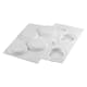 Silicone Mould - 4 rounds - 30 x 17,5cm - Silikomart