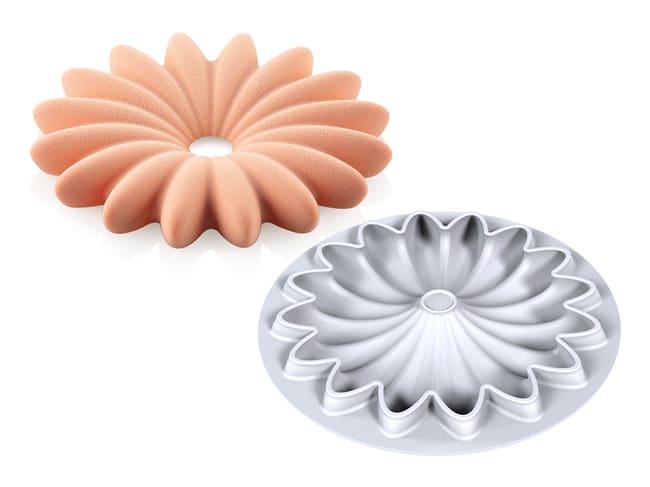 Bloom Decor Silicone Mould - Ø 17,3 x ht 2,2cm - Silikomart