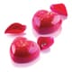 15 Rounded Heart Silicone Mould - 30 x 17,5 cm - Silikomart