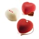 8 Rounded Heart Silicone Mould - 30 x 17.5cm - Silikomart