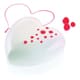 Rounded Heart Silicone Mould - Large rounded heart 17 x 16cm - Silikomart