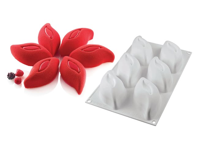 Ruben Silicone Mould - 6 Petals - 30 x 17.5cm - Silikomart