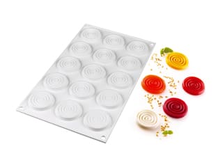 Silicone Mould - 15 Whirls