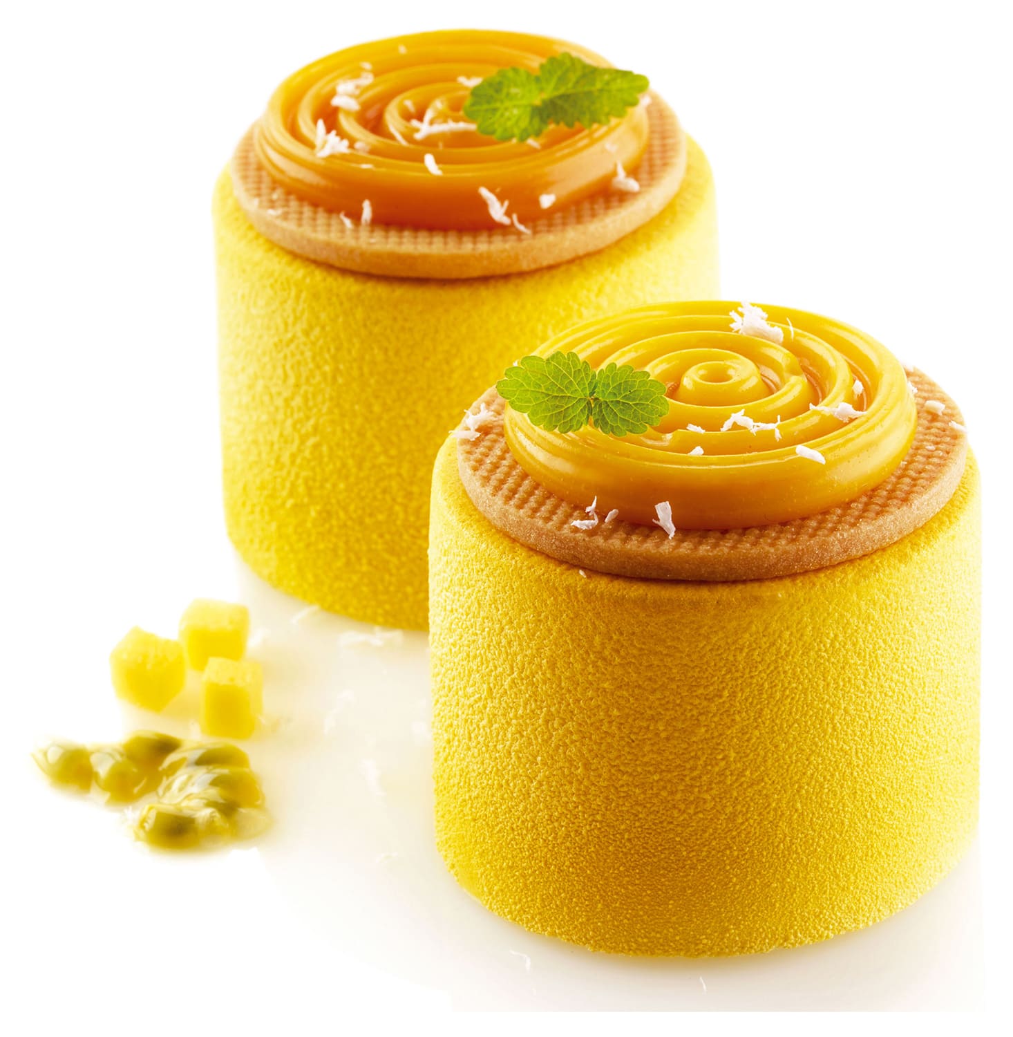 Kyoto Cake Mould - With tube insert - 23 x 6 x 6cm - Silikomart - Meilleur  du Chef