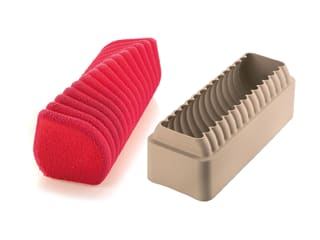 Yule Log Silicone Mould Corallo