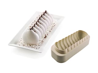 Yule Log Silicone Mould Meringue