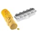 Yule Log Silicone Mould - Pixel - 25 x 8.5 x H 7cm - Silikomart
