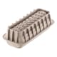 Yule Log Silicone Mould Quenelle - 24,5 x 9,5cm - Silikomart