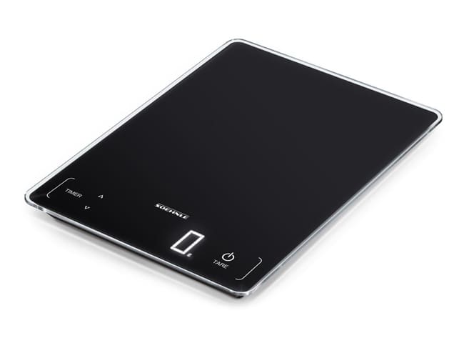 EL Black Digital Kitchen Scale - 15kg / 1g - Soehnle