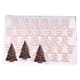 Printed Thermoformed Chocolate Mould - Snowy Christmas trees - Florensuc